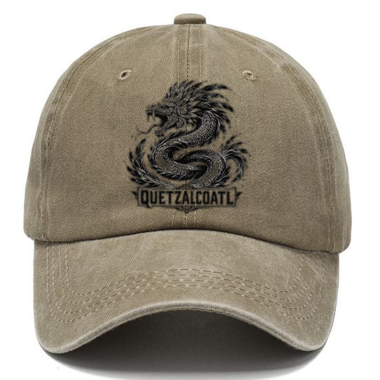 Quetzalcoatl Dark Markings Classic Cap – Warm Sand