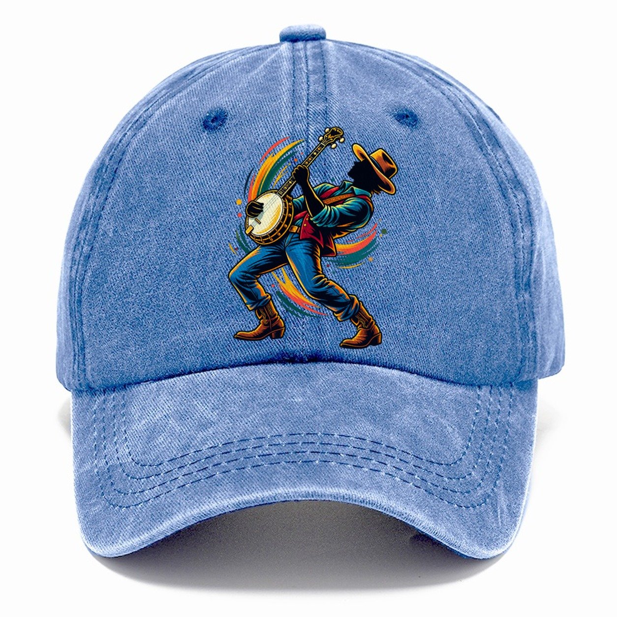 Banjo Icon Music Instruments Classic Cap – Summer Sky
