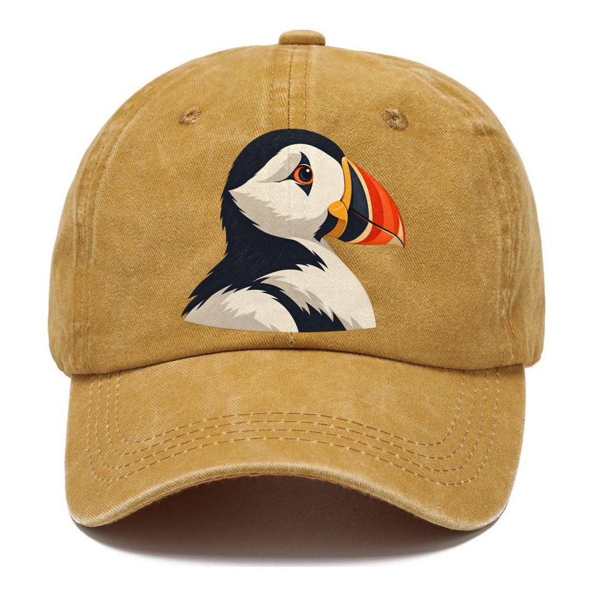 Puffin Portrait Classic Cap – Golden Harvest