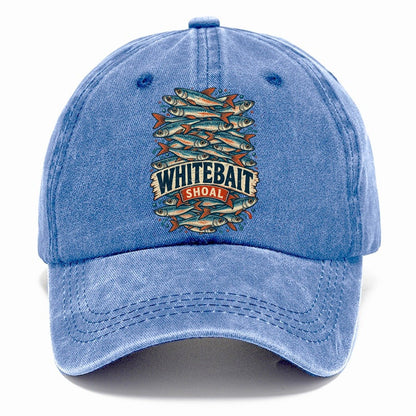 Whitebait Shoal Stack Fishing Club Classic Cap – Summer Sky