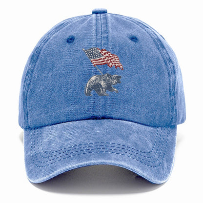 Bear Flag Logo Classic Cap – Summer Sky