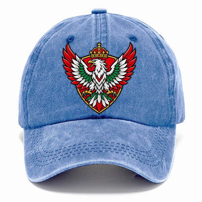 Hungary Minimal Emblem Country Logos Classic Cap – Summer Sky