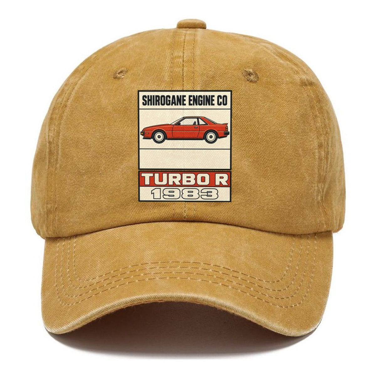 Shirogane Turbo R Showa Speed Plates Classic Cap – Golden Harvest