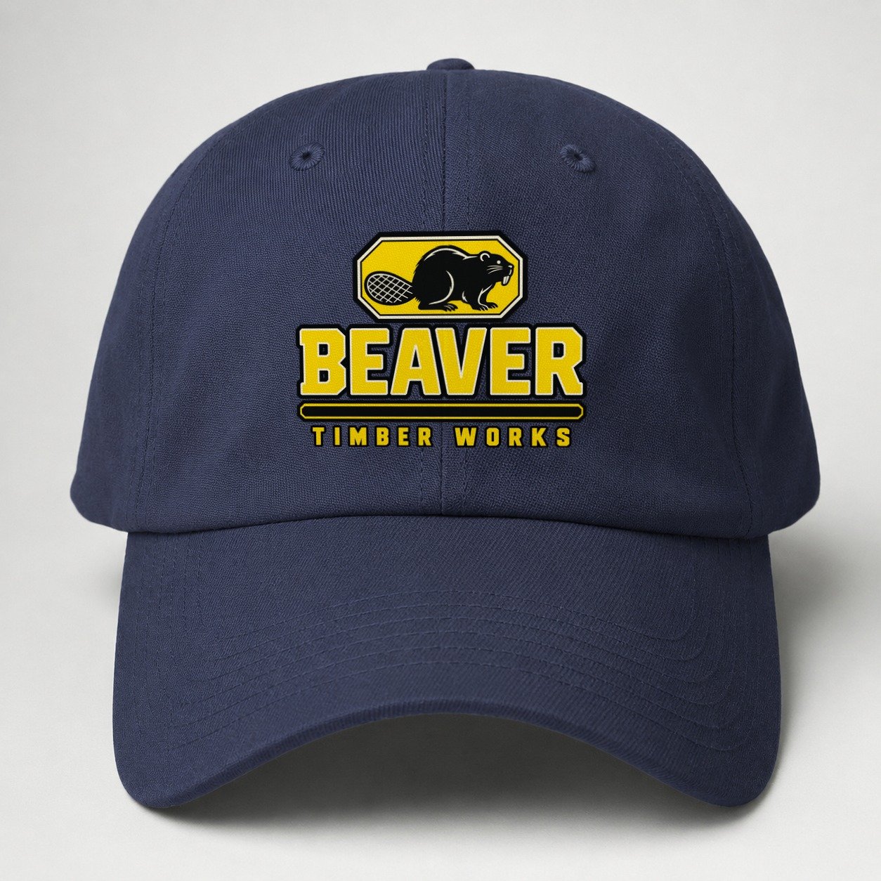 Beaver Timber Works Heavy Duty Baseball Cap – Twilight Navy