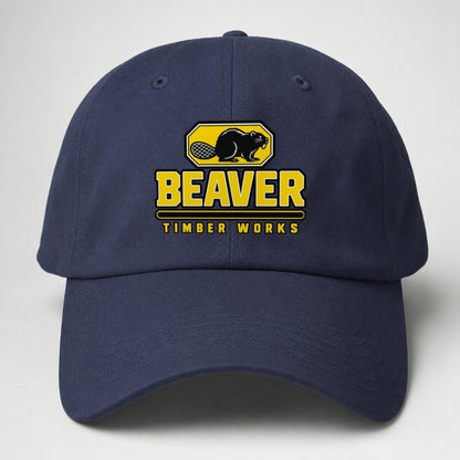 Beaver Timber Works Heavy Duty Baseball Cap – Twilight Navy