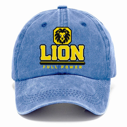 Lion Full Power Heavy Duty Classic Cap – Summer Sky