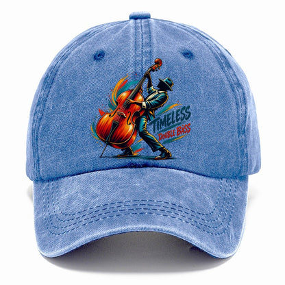 Timeless Double Bass Music Instruments Classic Cap – Summer Sky