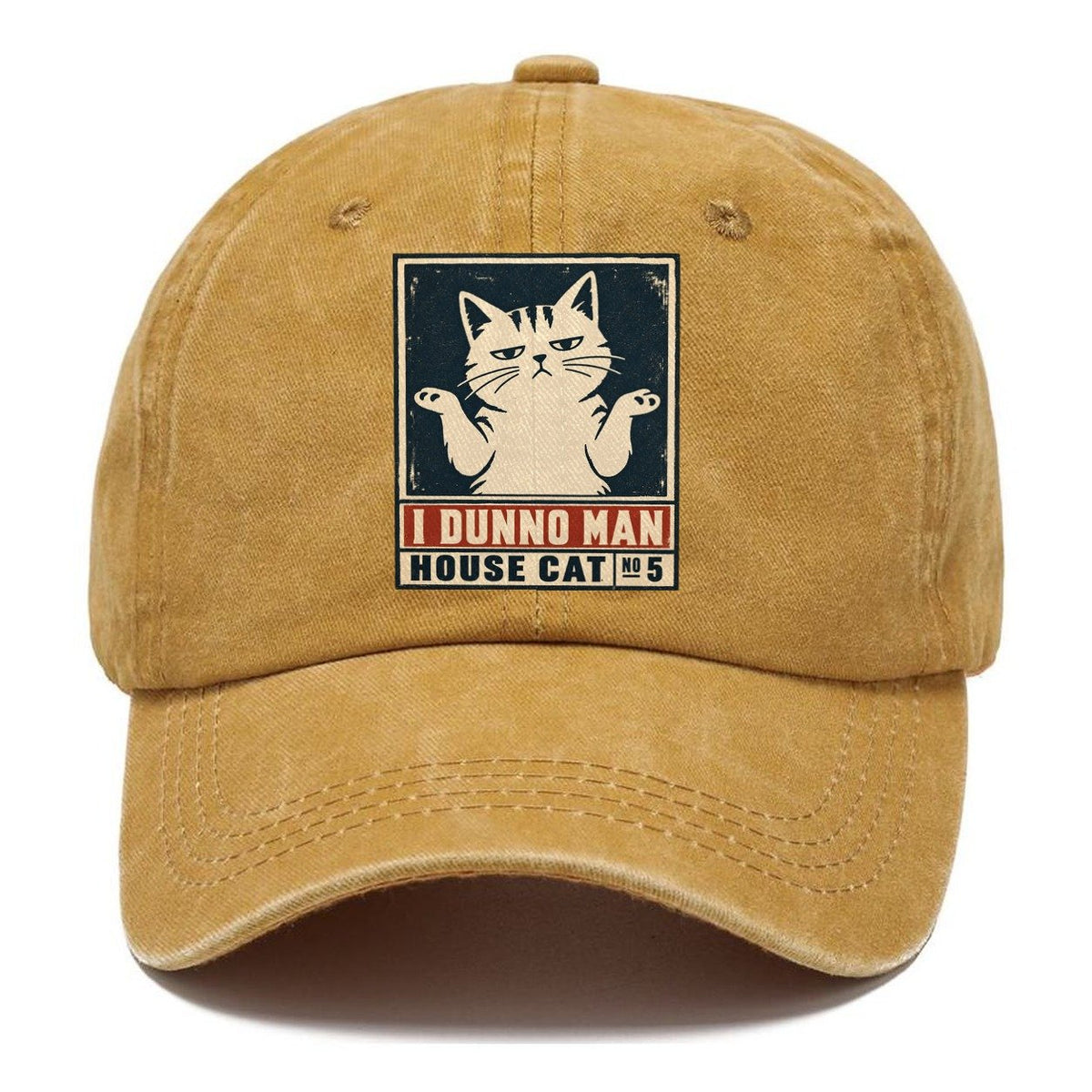 I Dunno Man Neko Says No Classic Cap – Golden Harvest