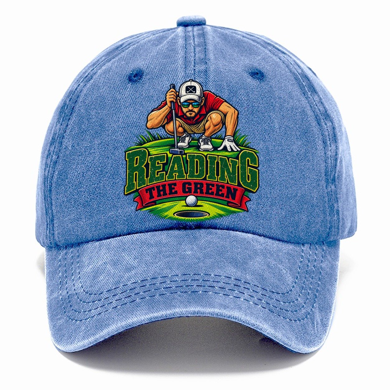 Reading The Green Golf Life Classic Cap – Summer Sky