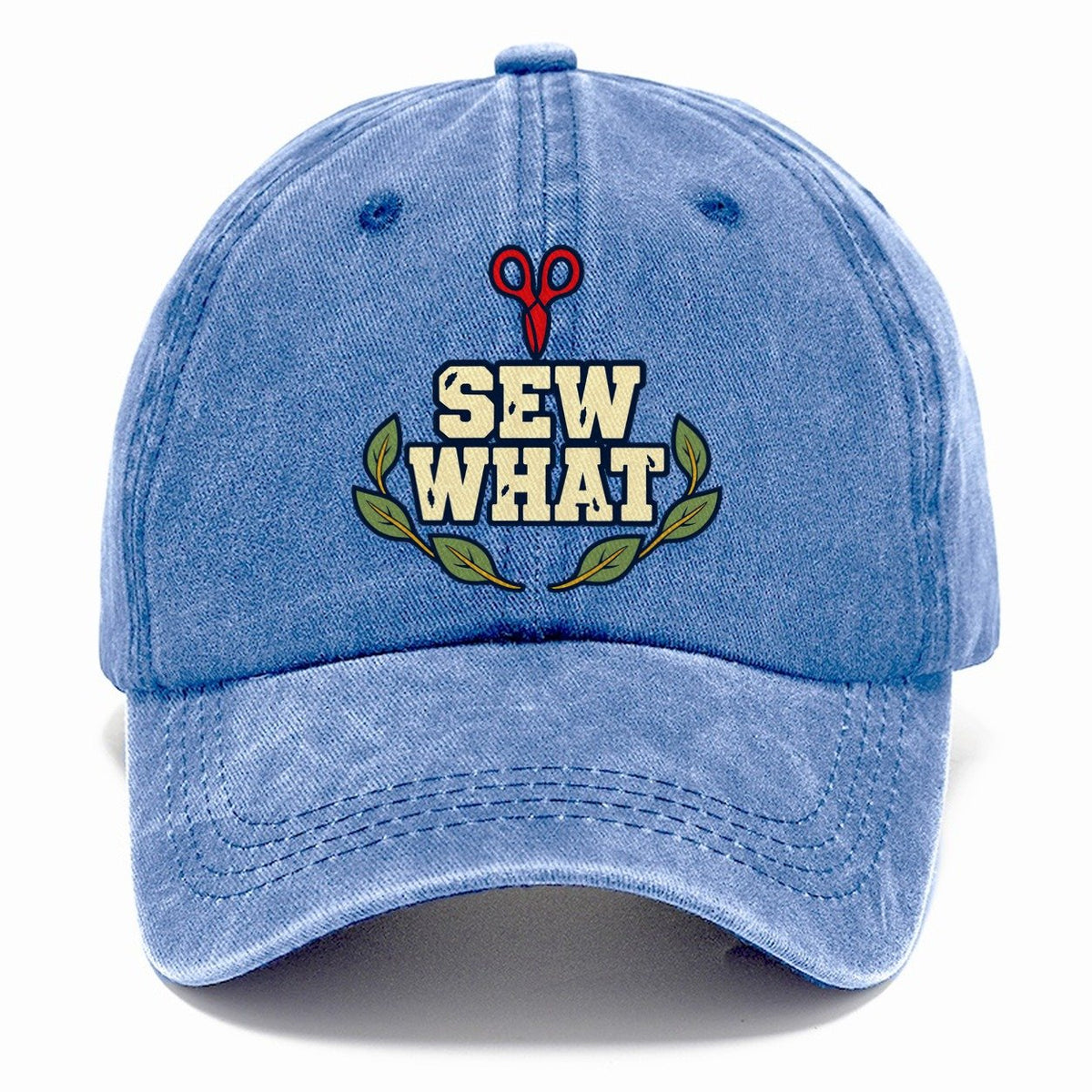 Sew What Sewing And Quilting Classic Cap – Summer Sky