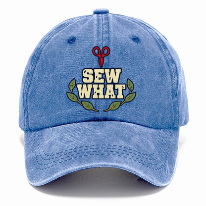 Sew What Sewing And Quilting Classic Cap – Summer Sky