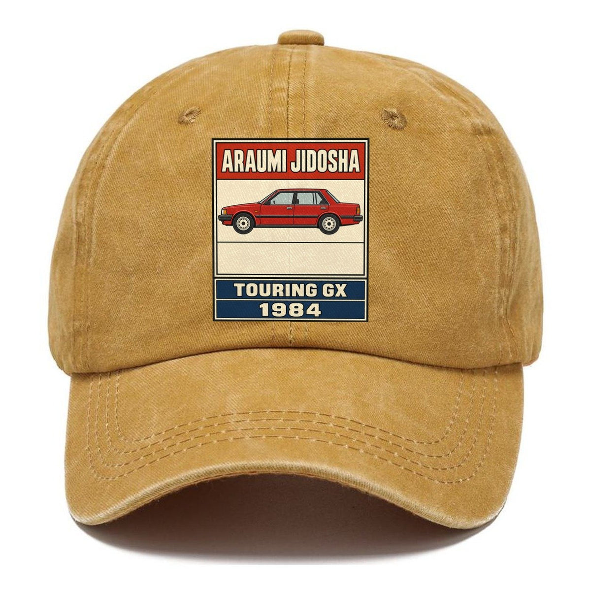 Araumi Touring Showa Speed Plates Classic Cap – Golden Harvest
