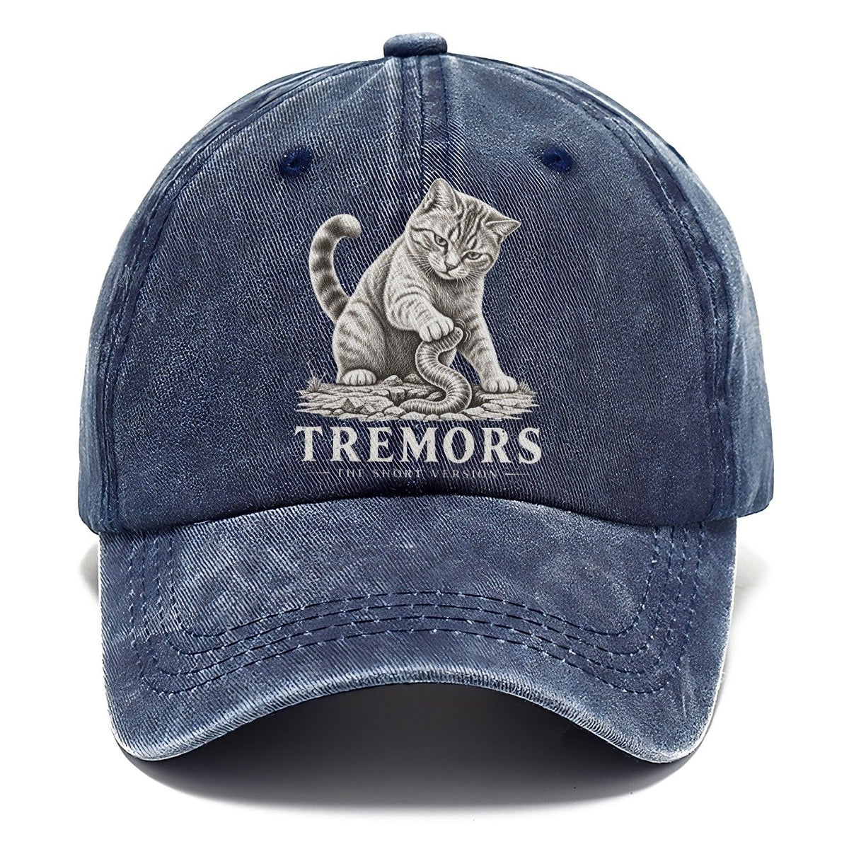 Tremors Short Version Cats Classic Cap – Twilight Navy