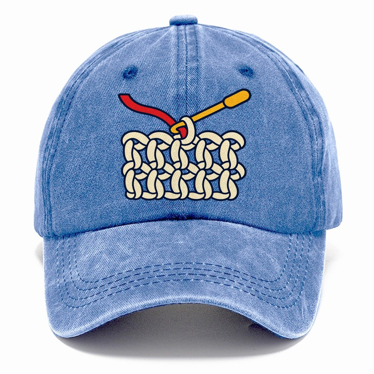Hook And Yarn Diagram Yarn Crafts Classic Cap – Summer Sky