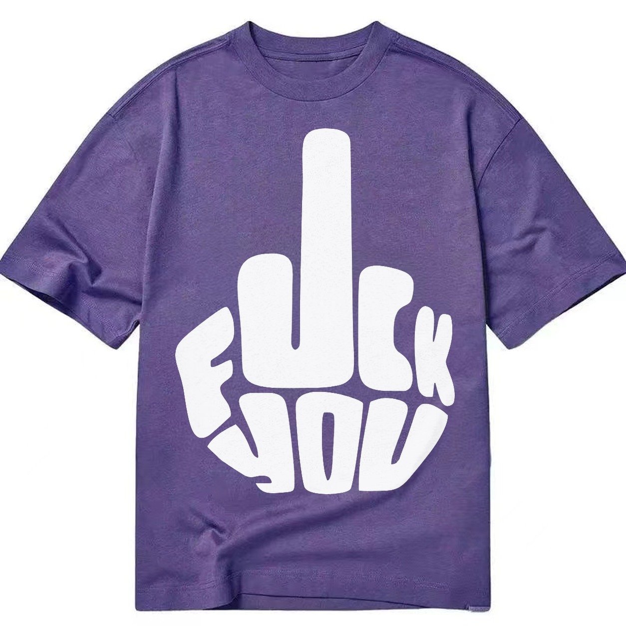 Fuck You Classic T-shirt – Purple