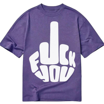 Fuck You Classic T-shirt – Purple
