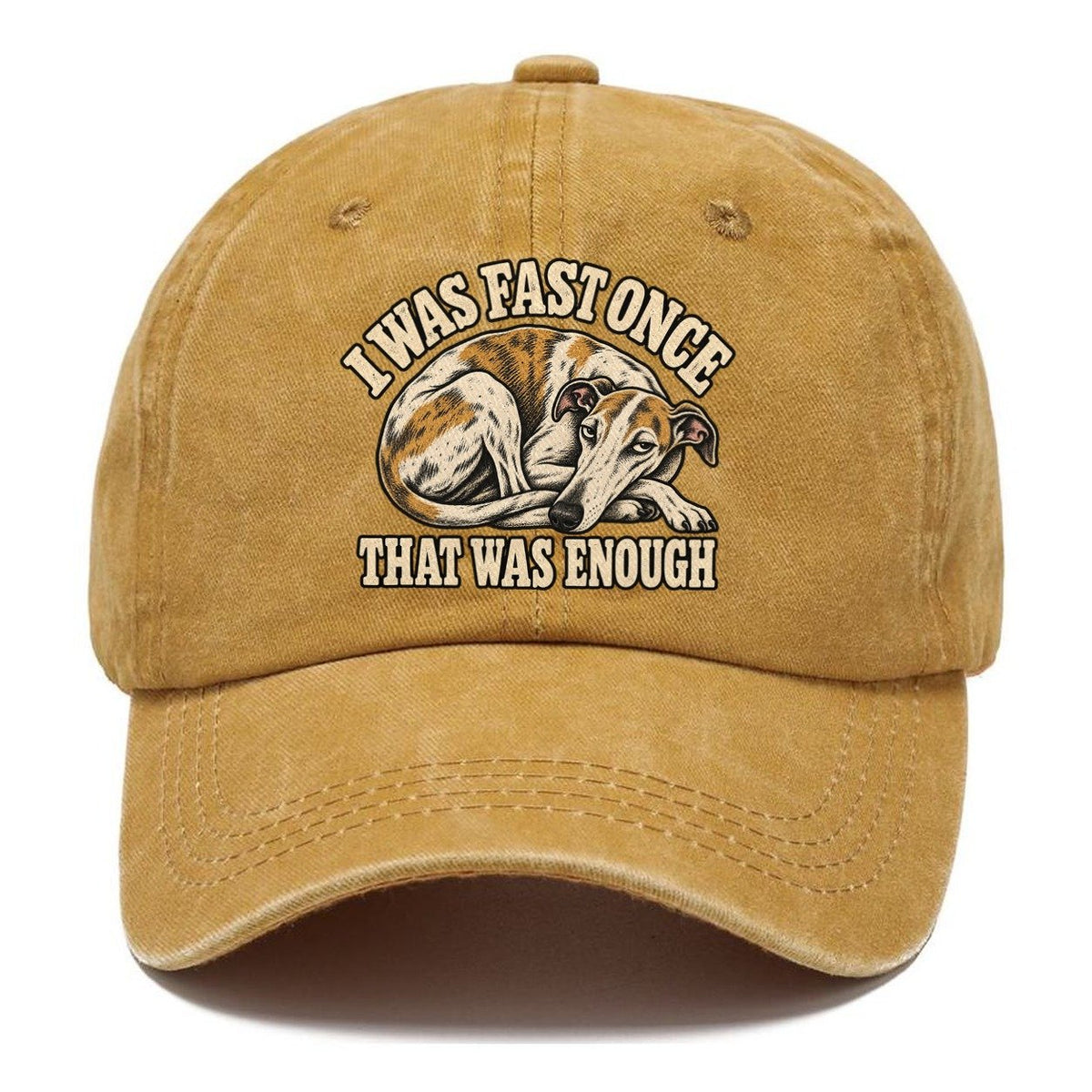 Greyhound Finished Early Everyday Originals Classic Cap – Golden Harvest
