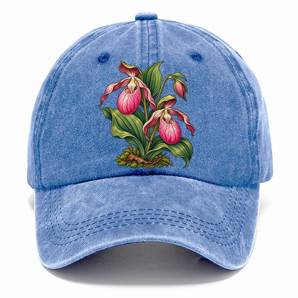 Prince Edward Island Lady S Slipper Canada Cultural Icons Classic Cap – Summer Sky