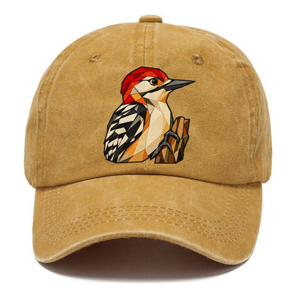 Red Bellied Woodpecker Wildwood Mosaic Classic Cap – Golden Harvest