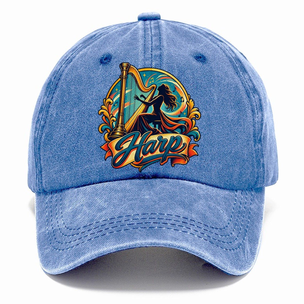 Harp Crest Music Instruments Classic Cap – Summer Sky