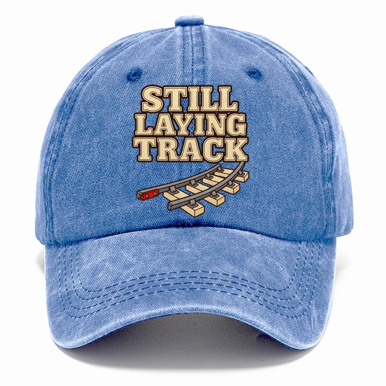 Still Laying Track Model Railways Classic Cap – Summer Sky