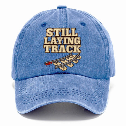 Still Laying Track Model Railways Classic Cap – Summer Sky