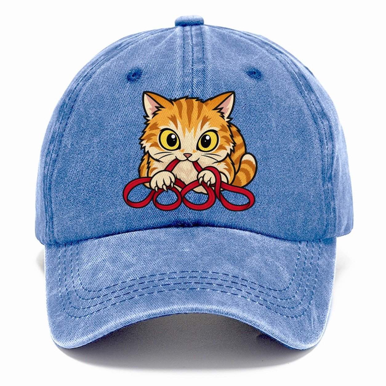 The Floss Bandit Needlework Classic Cap – Summer Sky