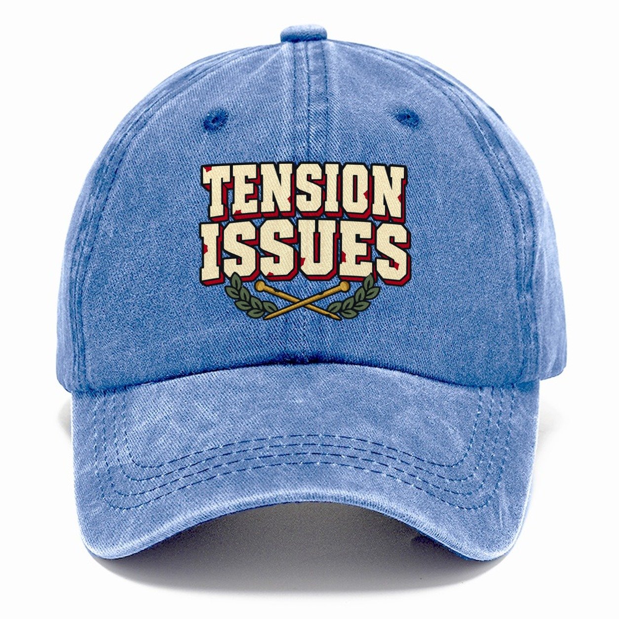 Tension Issues Yarn Crafts Classic Cap – Summer Sky