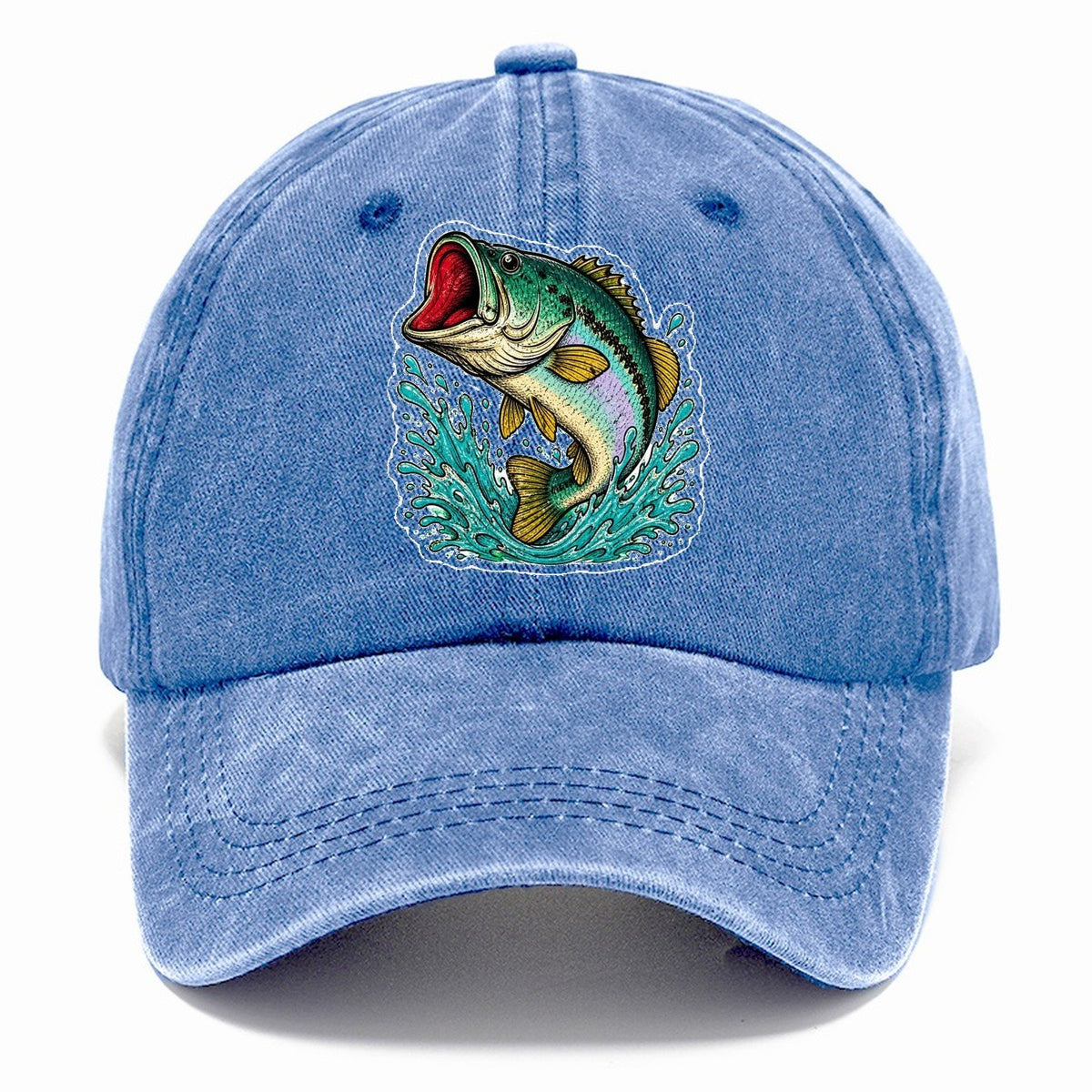 Fish Splash Classic Cap – Summer Sky