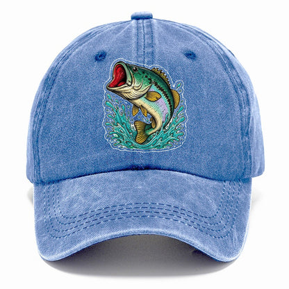 Fish Splash Classic Cap – Summer Sky