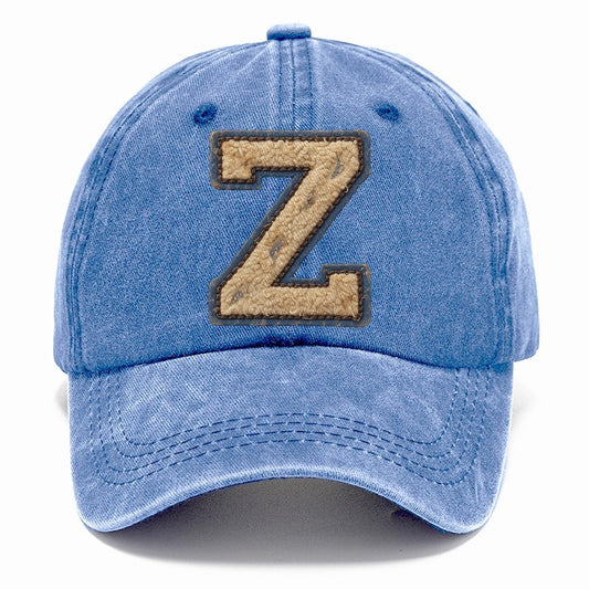 Varsity Chenille Z Monogram Classic Cap – Summer Sky