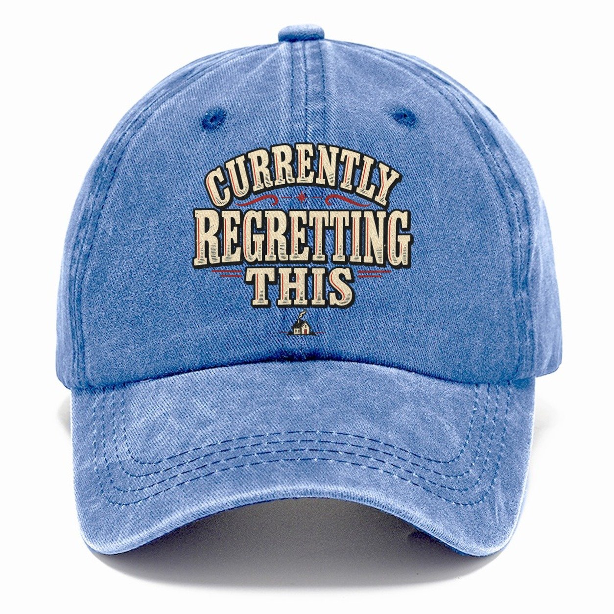 Currently Regretting This American Wit Classic Cap – Summer Sky