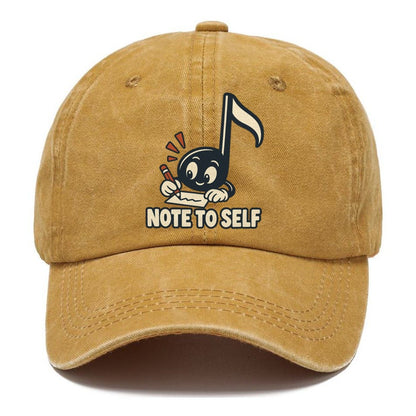 Note To Self Familiar Punchlines Classic Cap – Golden Harvest