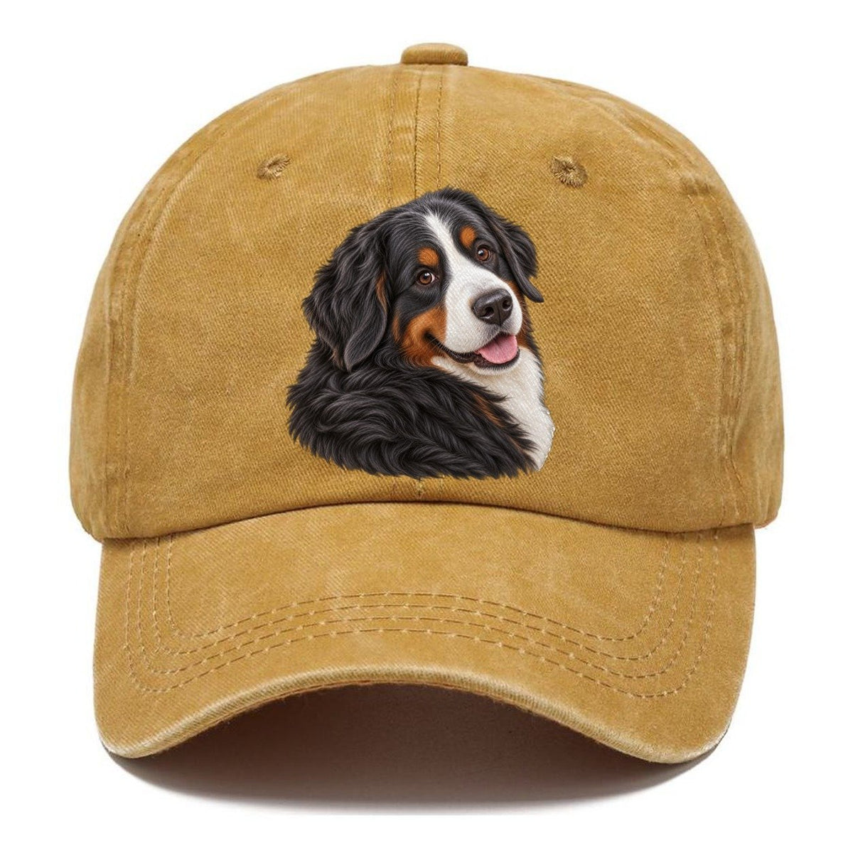 Bernese Over Shoulder Welcome Pastimes Companions Classic Cap – Golden Harvest