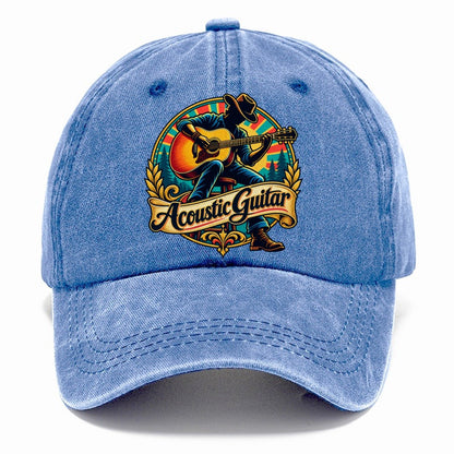 Acoustic Guitar Crest Music Instruments Classic Cap – Summer Sky