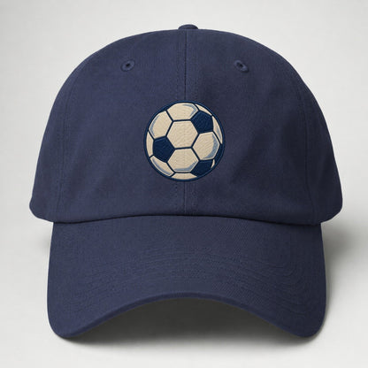 Soccer Ball Tiny Solo Marks Baseball Cap – Twilight Navy