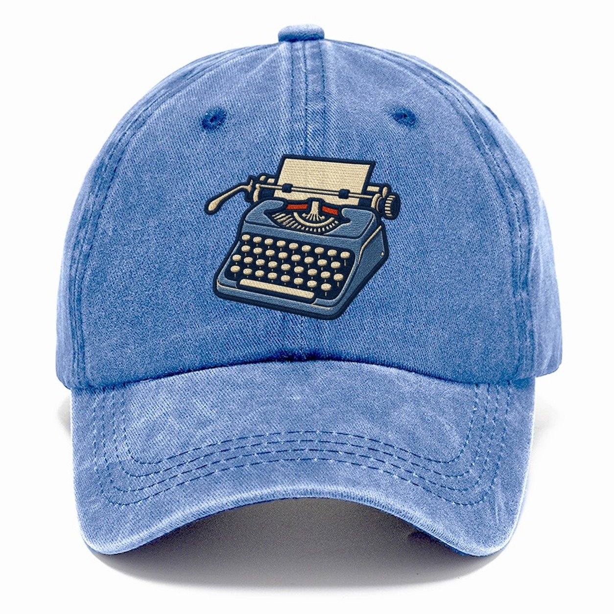 Manual Typewriter Tiny Solo Marks Classic Cap – Summer Sky