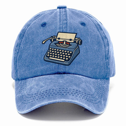Manual Typewriter Tiny Solo Marks Classic Cap – Summer Sky