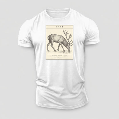 Hart Specimen Plate Creature Canticle Cotton T-Shirt – White