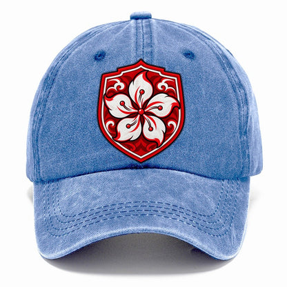Hong Kong Minimal Emblem Country Logos Classic Cap – Summer Sky