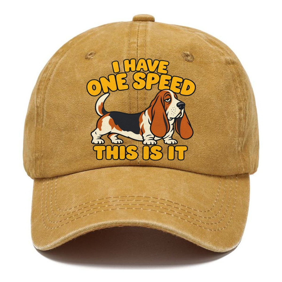 Basset One Speed No Worm Club Classic Cap – Golden Harvest