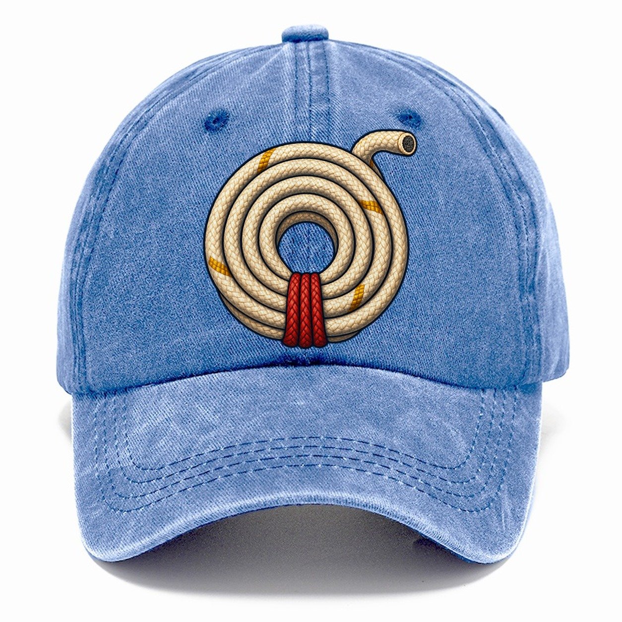 Coiled Climbing Rope Rock Climbing Classic Cap – Summer Sky