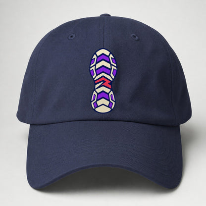 Chevron Sole 90S Running Clubs Baseball Cap – Twilight Navy