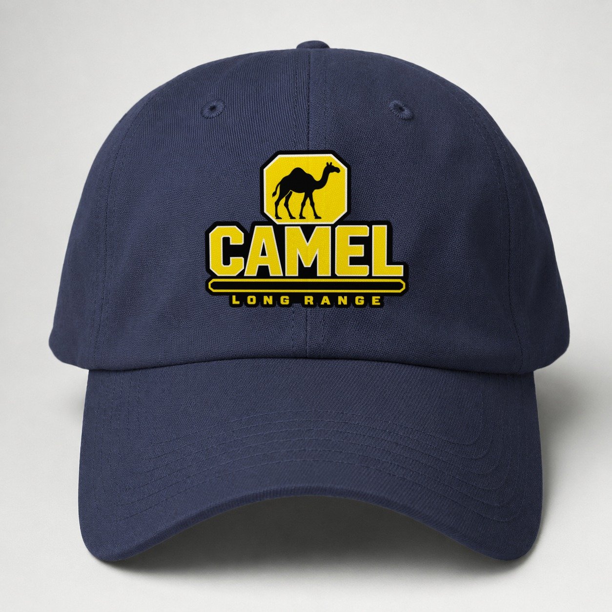 Camel Long Range Heavy Duty Baseball Cap – Twilight Navy