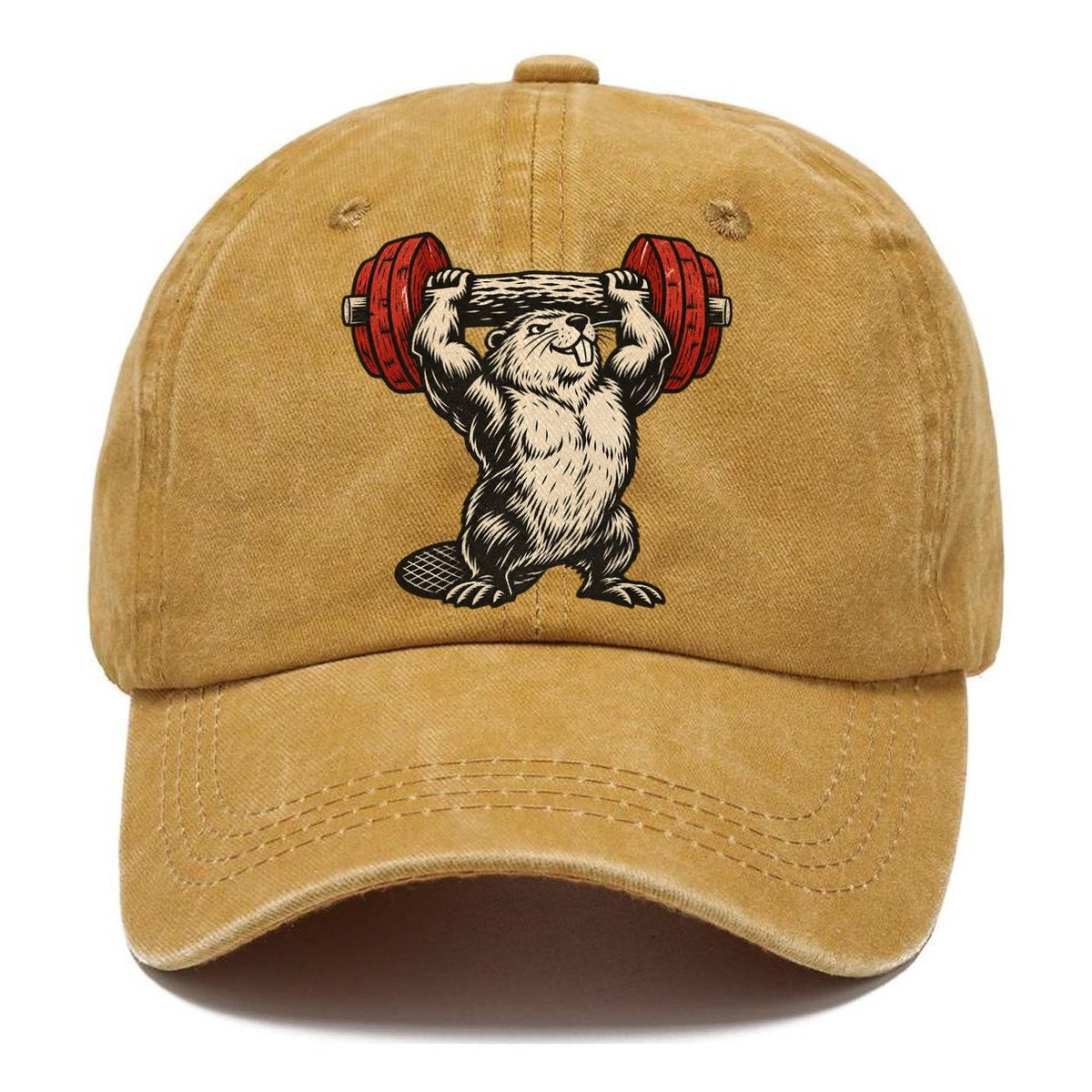 Beaver Log Press Animal Lifters Classic Cap – Golden Harvest