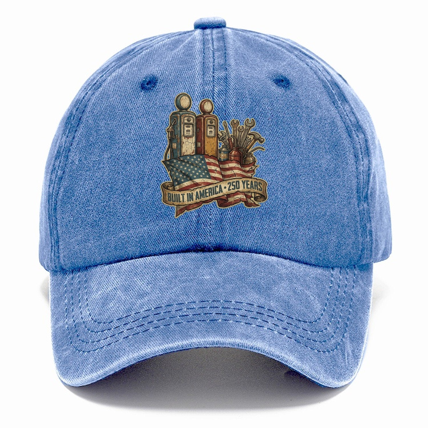 Built In America Classic Cap – Summer Sky