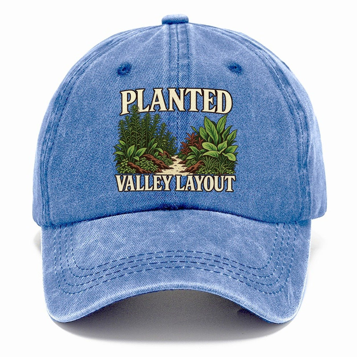 Planted Valley Layout Aquarium Keeping Classic Cap – Summer Sky