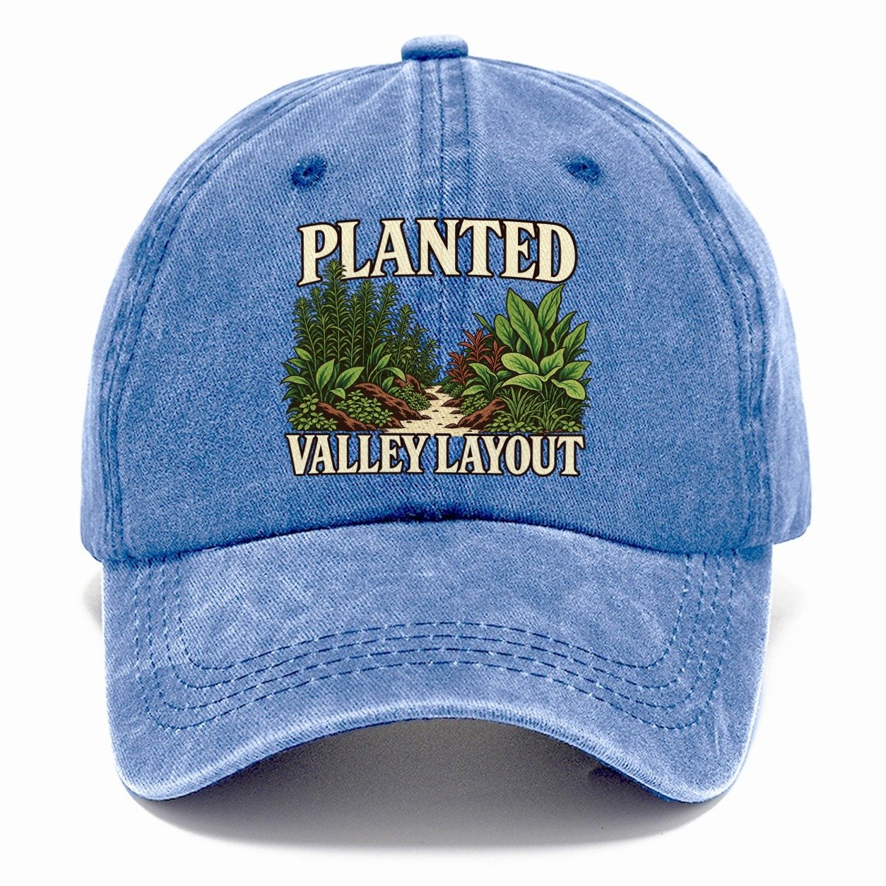 Planted Valley Layout Aquarium Keeping Classic Cap – Summer Sky