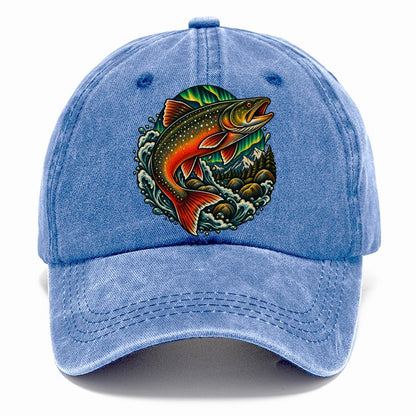 Arctic Char Glow Fishing Club Classic Cap – Summer Sky