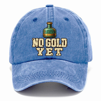 No Gold Yet Treasure Hunting Classic Cap – Summer Sky